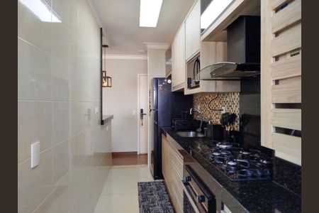Apartamento à venda com 75m², 3 quartos e 2 vagasCozinha americana