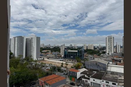 Apartamento à venda com 67m², 1 quarto e sem vagaCidade com edifícios altos e ruas movimentadas, com um cenário de nuvens e sol.