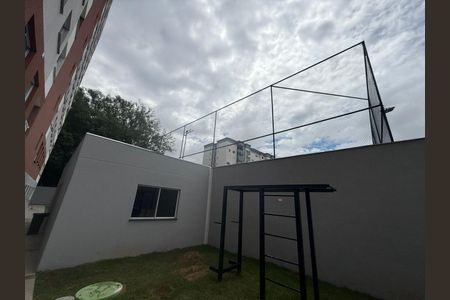 Apartamento à venda com 67m², 1 quarto e sem vagaPátio com quadra de futsal e vista para a cidade.