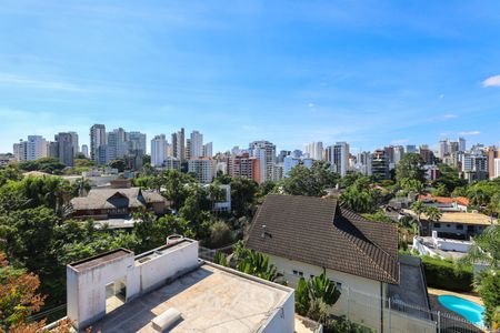 Casa de condomínio à venda com 347m², 4 quartos e 6 vagasVista da Área externa