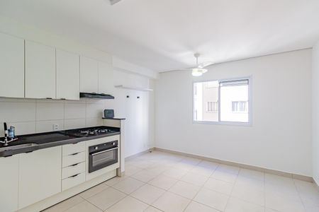 Sala/Cozinha de apartamento para alugar com 1 quarto, 31m² em Jardim Caravelas, São Paulo