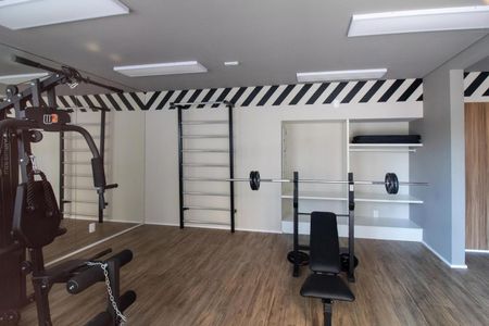 Apartamento à venda com 31m², 1 quarto e sem vaga Apartamento à venda com 31m², 1 quarto e sem vagaÁrea comum - Academia