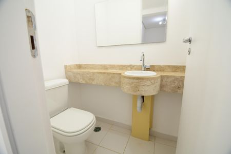 Lavabo de casa de condomínio para alugar com 3 quartos, 125m² em Jardim Myrian Moreira da Costa, Campinas