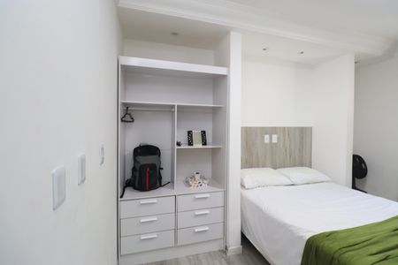 Studio para alugar com 27m², 1 quarto e 1 vagaQuarto