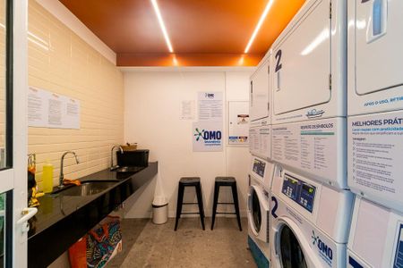 Apartamento à venda com 24m², 1 quarto e sem vaga Apartamento à venda com 24m², 1 quarto e sem vagaÁrea comum - Lavanderia