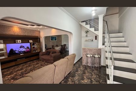 Sala - Sala de Jantar de casa à venda com 3 quartos, 220m² em Vila América, Santo André