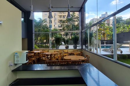 Apartamento para alugar com 121m², 3 quartos e 2 vagasÁrea comum - Salão de festas