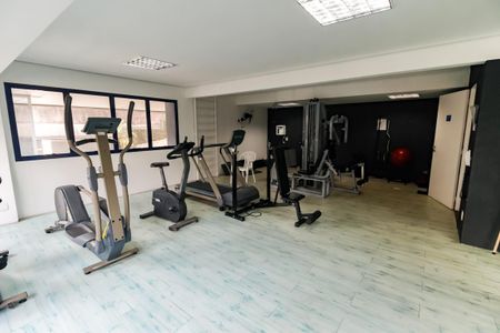 Apartamento para alugar com 121m², 3 quartos e 2 vagas Apartamento para alugar com 121m², 3 quartos e 2 vagasÁrea comum - Academia