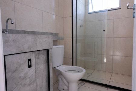 Banheiro de apartamento para alugar com 2 quartos, 50m² em Chácaras Reunidas São Jorge, Sorocaba