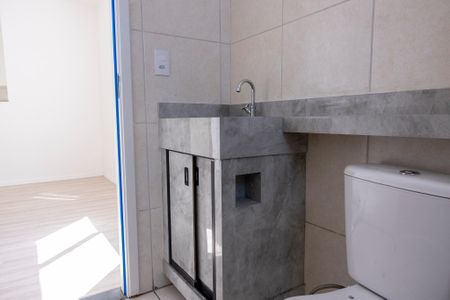 Banheiro de apartamento para alugar com 2 quartos, 50m² em Chácaras Reunidas São Jorge, Sorocaba