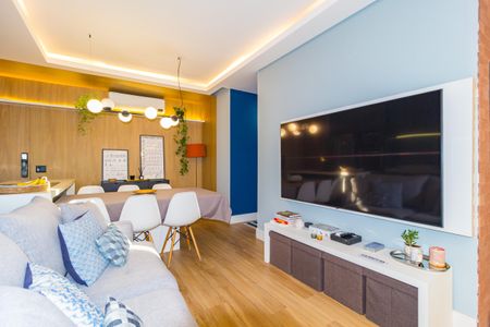 Sala  de apartamento à venda com 2 quartos, 73m² em Brás, São Paulo