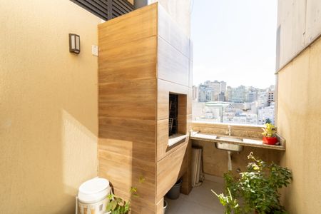 Apartamento à venda com 90m², 1 quarto e 1 vagaChurrasqueira