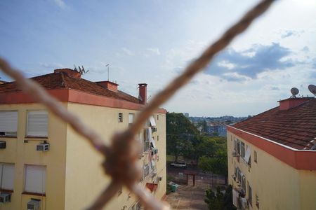 Sala_Vista  de apartamento para alugar com 2 quartos, 55m² em Jardim Dona Leopoldina, Porto Alegre