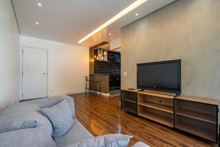 Sala/Cozinha de apartamento para alugar com 1 quarto, 47m² em Jardim Paulista, São Paulo