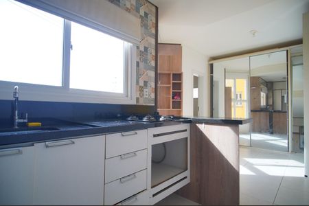 Cozinha de kitnet/studio para alugar com 1 quarto, 30m² em Centro, São Leopoldo