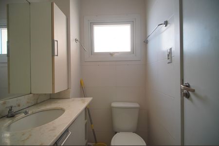 Banheiro de kitnet/studio para alugar com 1 quarto, 30m² em Centro, São Leopoldo