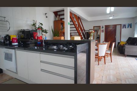 Cozinha sala  de casa à venda com 4 quartos, 353m² em Morro Santana, Porto Alegre