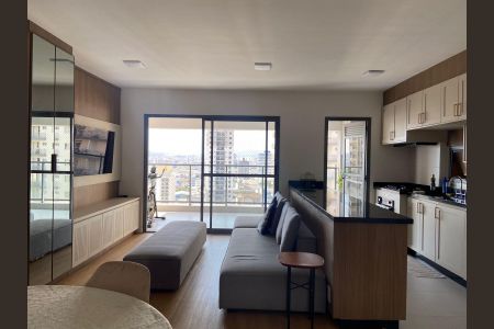 Sala - Cozinha de apartamento para alugar com 3 quartos, 125m² em Centro, Osasco