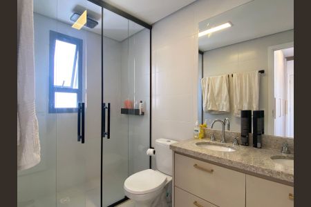 Apartamento para alugar com 125m², 3 quartos e 2 vagasBanheiro da Suíte 2 