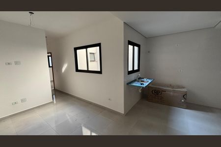 Sala - Sala de Jantar  de apartamento para alugar com 2 quartos, 90m² em Vila Príncipe de Gales, Santo André
