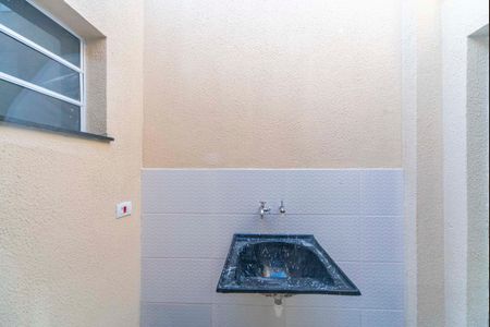 VIsta da Sala e Cozinha  de apartamento para alugar com 2 quartos, 50m² em Jardim Cipreste, São Bernardo do Campo