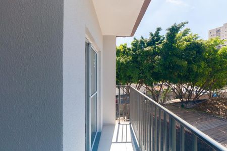 Varanda da Sala de apartamento para alugar com 2 quartos, 41m² em Vila Independencia, São Paulo