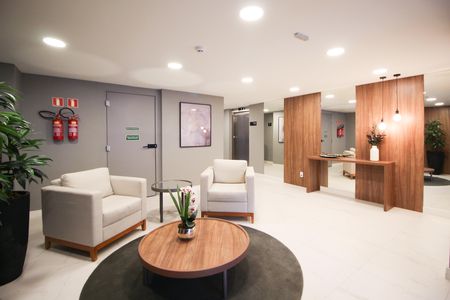 Apartamento para alugar com 30m², 1 quarto e sem vaga Apartamento para alugar com 30m², 1 quarto e sem vagaHall