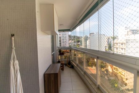 Varanda da Sala de apartamento à venda com 2 quartos, 94m² em Icaraí, Niterói
