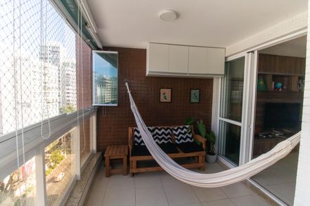 Varanda da Sala de apartamento à venda com 2 quartos, 94m² em Icaraí, Niterói