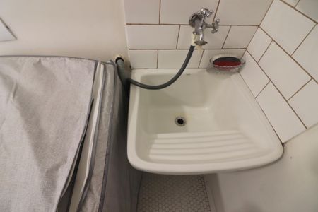 Studio à venda com 38m², 1 quarto e 2 vagasBanheiro Social e Área de Serviço