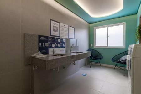 Apartamento para alugar com 27m², 1 quarto e sem vagaLavanderia