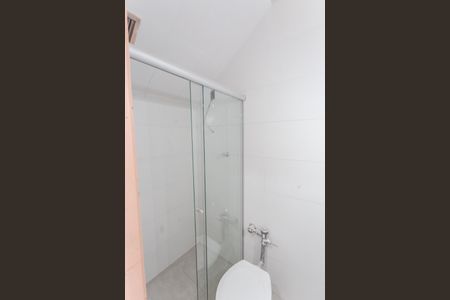 Banheiro Social de apartamento à venda com 1 quarto, 28m² em Santo Agostinho, Belo Horizonte