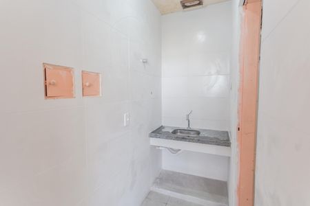 Cozinha de apartamento à venda com 1 quarto, 28m² em Santo Agostinho, Belo Horizonte
