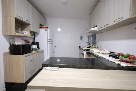 Cozinha de apartamento à venda com 3 quartos, 230m² em Parque Marajoara, Santo André