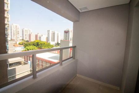 Studio à venda com 28m², 1 quarto e sem vagaVaranda