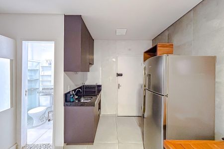 Cozinha de apartamento para alugar com 1 quarto, 30m² em Vila Mafra, São Paulo