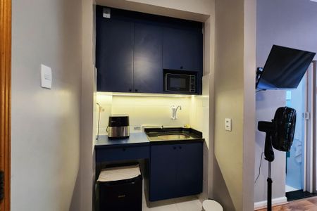 Studio à venda com 25m², 1 quarto e sem vagaCozinha 