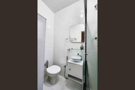 Banheiro  de kitnet/studio à venda com 1 quarto, 25m² em Grajaú, Rio de Janeiro