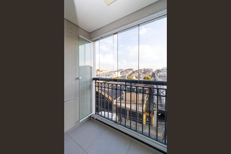 Varanda da Sala de apartamento para alugar com 2 quartos, 43m² em Vila Gustavo, São Paulo