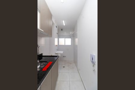 Cozinha de apartamento para alugar com 2 quartos, 43m² em Vila Gustavo, São Paulo