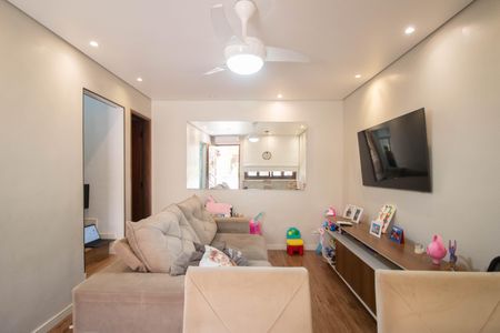SALA de casa de condomínio à venda com 2 quartos, 80m² em Parque Sao Domingos, São Paulo