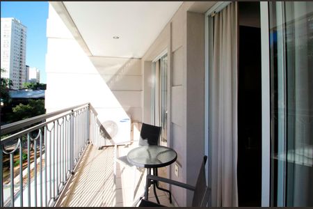 Apartamento para alugar com 57m², 1 quarto e 1 vagaVaranda