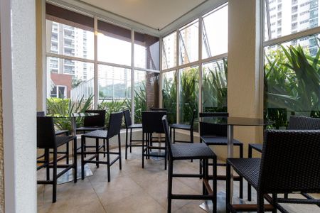 Apartamento à venda com 50m², 1 quarto e 1 vagaChurrasqueira