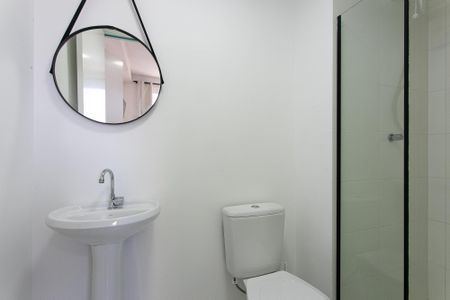Apartamento para alugar com 27m², 1 quarto e sem vagaBanheiro da Suíte