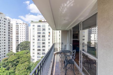 Apartamento para alugar com 252m², 3 quartos e 4 vagas Apartamento para alugar com 252m², 3 quartos e 4 vagasVaranda
