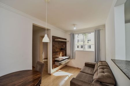 Sala de apartamento à venda com 2 quartos, 46m² em Costa E Silva, Porto Alegre