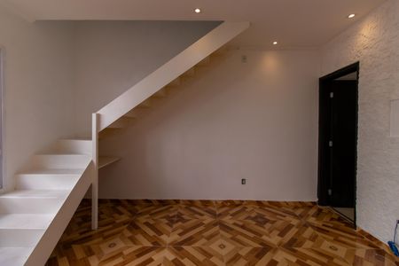 Casa de condomínio para alugar com 59m², 2 quartos e 1 vagaSala