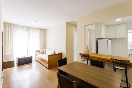 Apartamento para alugar com 55m², 1 quarto e 1 vaga Apartamento para alugar com 55m², 1 quarto e 1 vagaSala