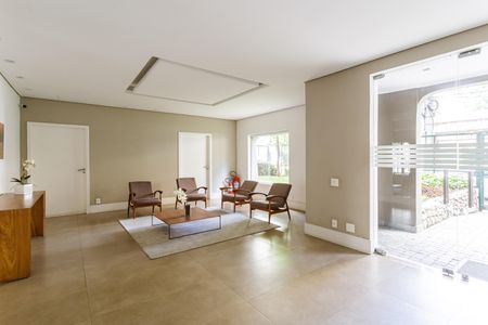 Apartamento para alugar com 55m², 1 quarto e 1 vaga Apartamento para alugar com 55m², 1 quarto e 1 vagaHall social