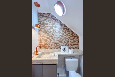 Lavabo de casa de condomínio à venda com 2 quartos, 83m² em Quarta Parada, São Paulo